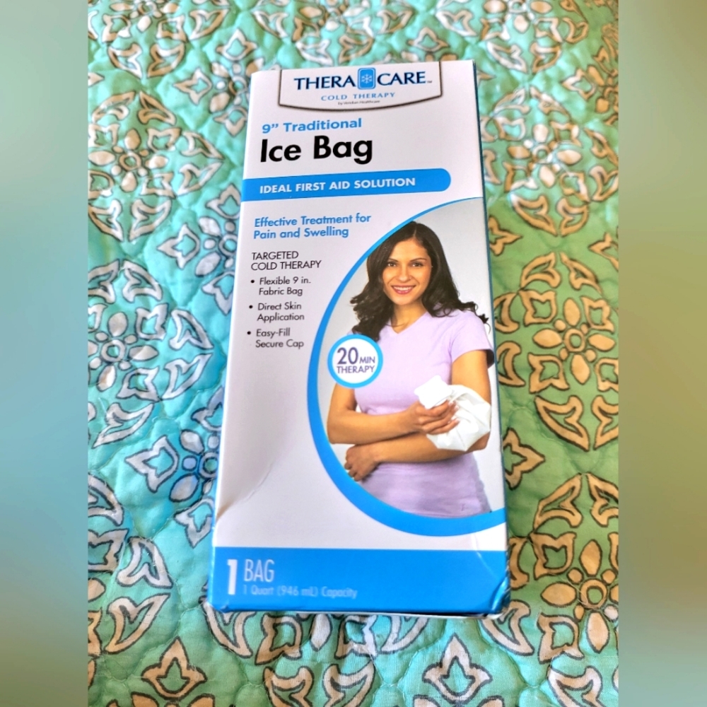 BNIP 9" Traditional Ice Bag  - One Quart for Cold Therapy